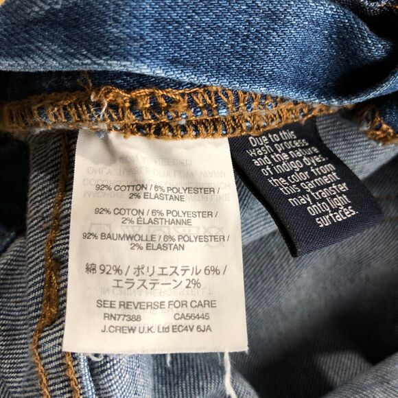 Madewell Skinny Overalls Womens XS Blue Jean Denim Bib Raw Hem Kemp Wash - Picture 11 of 11